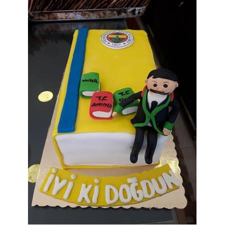 Avukat - Hakim - Savcı Yaş Pastası-2