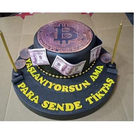 Bitcoin- Big Boss Doğum Günü Pastası