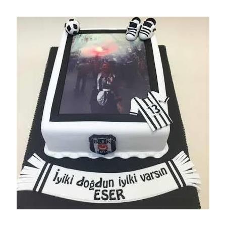 Bjk Beşiktaş Taraftar Pastası -1